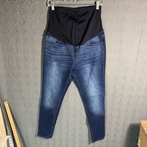 Ingrid And Isabel Maternity Jeans Women’s 10/30R Blue Skinny Cotton Blend